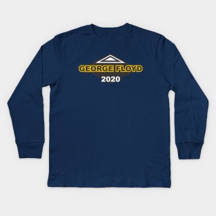 george floyd Kids Long Sleeve T-Shirt